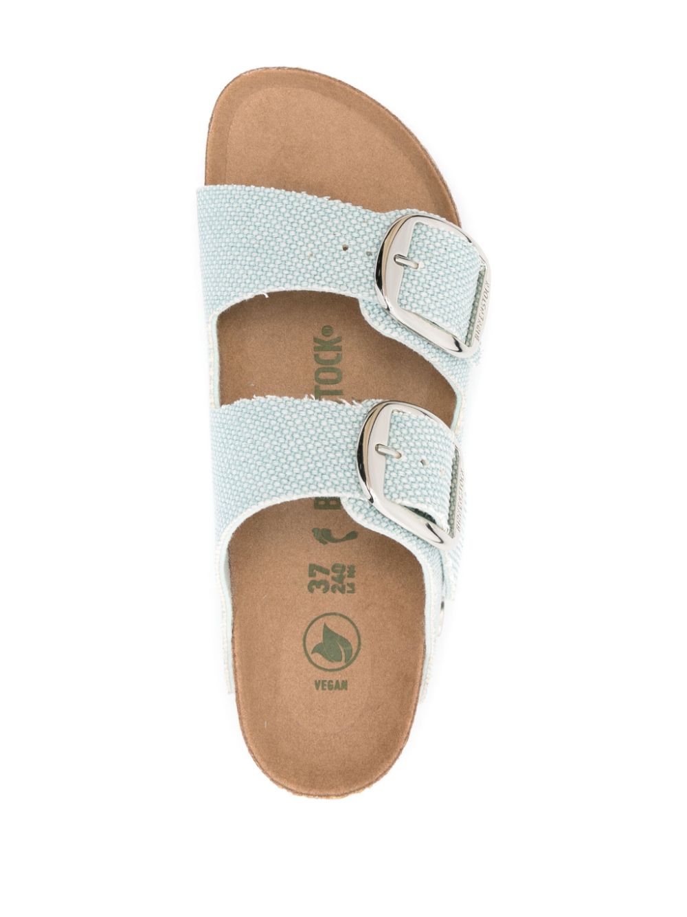 Birkenstock Sandals Verde Acqua Suede