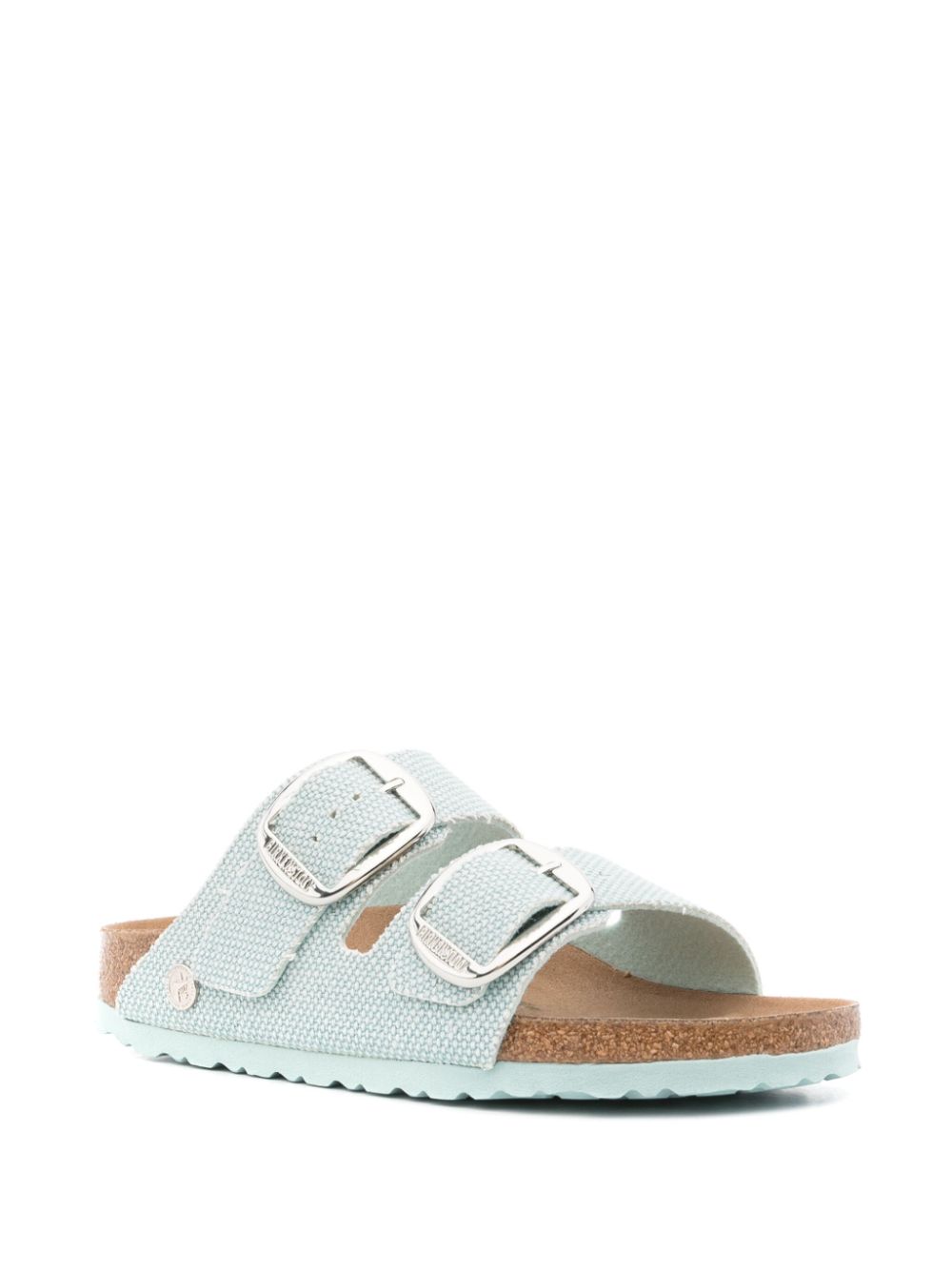 Birkenstock Sandals Verde Acqua Suede