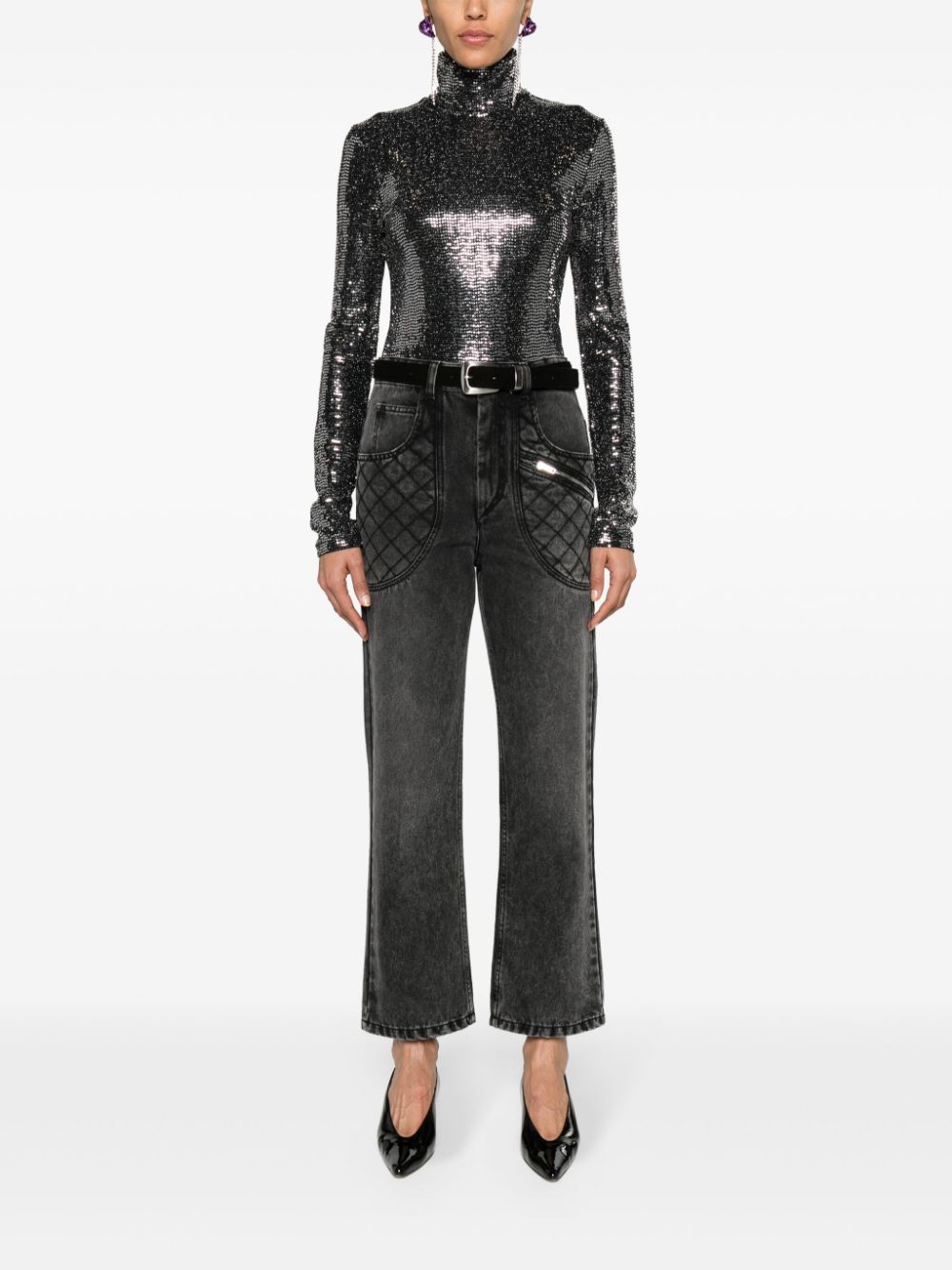 Isabel Marant Sweaters Black Nylon