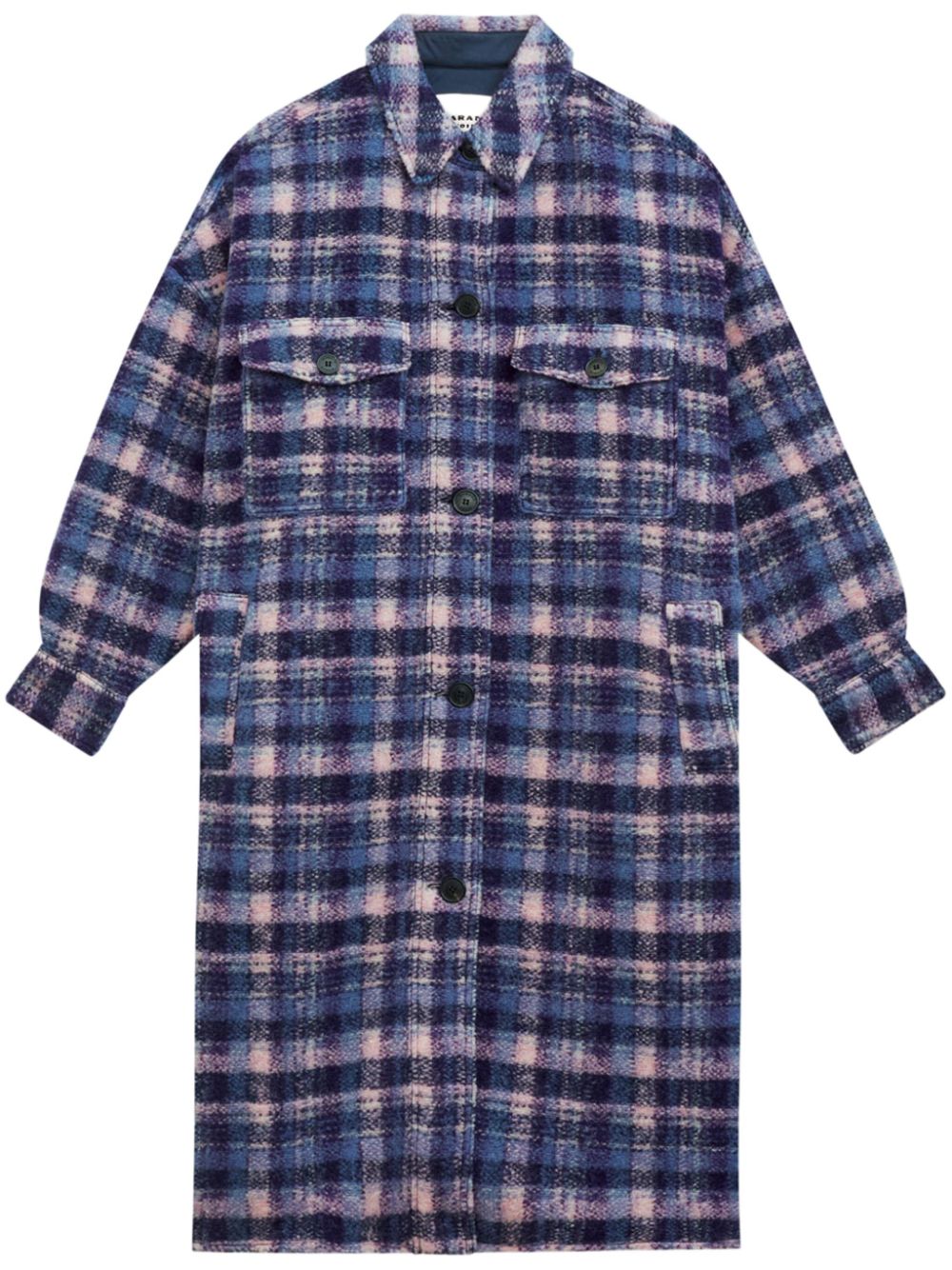 Marant Etoile Coats Lilac Wool
