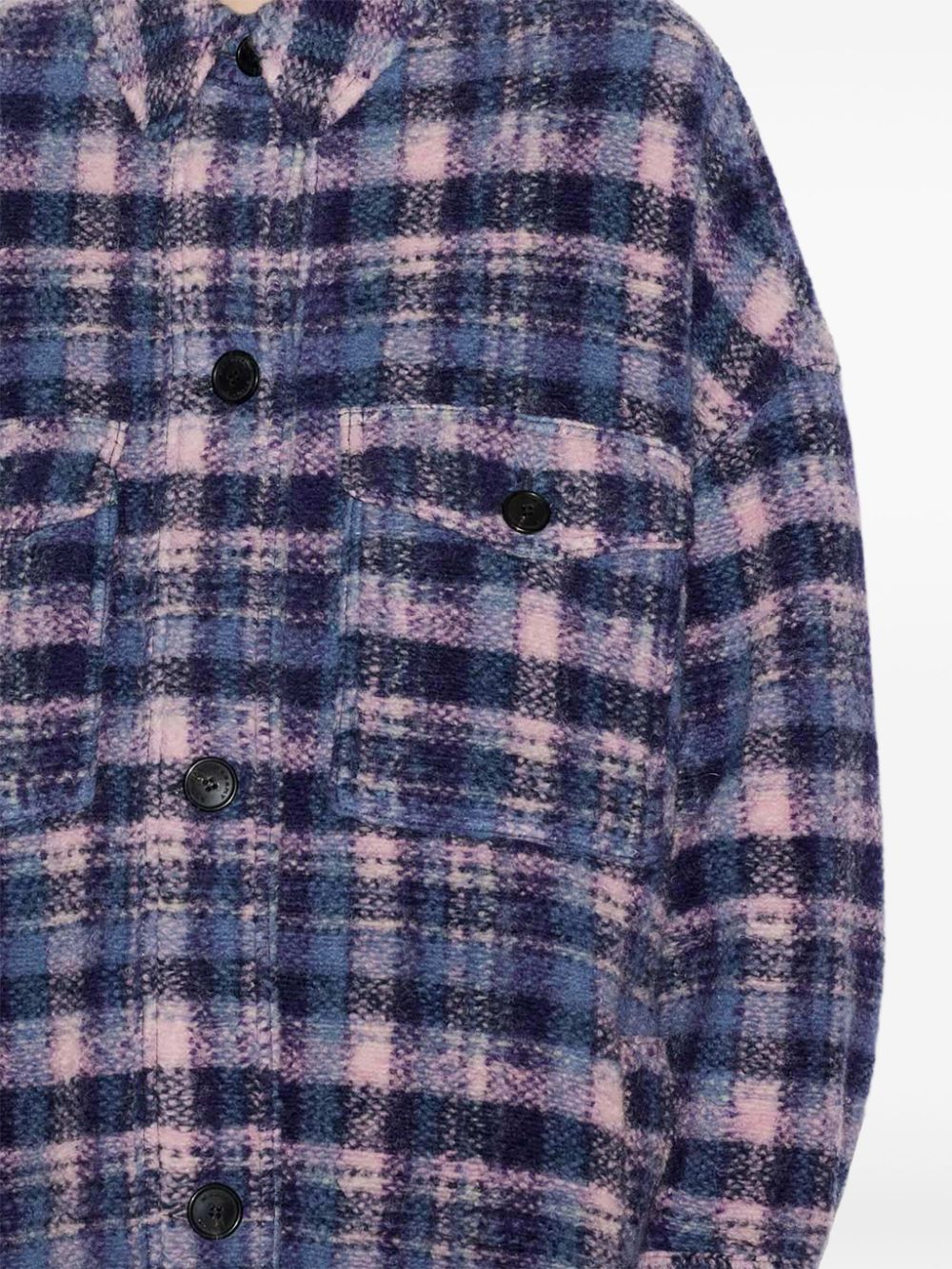 Marant Etoile Coats Lilac Wool