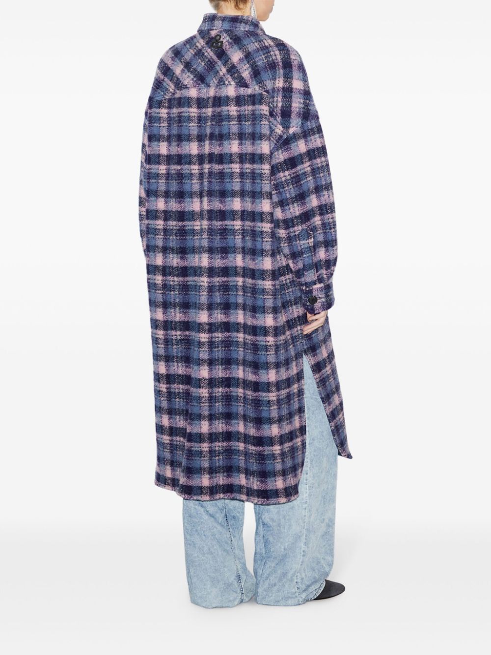 Marant Etoile Coats Lilac Wool