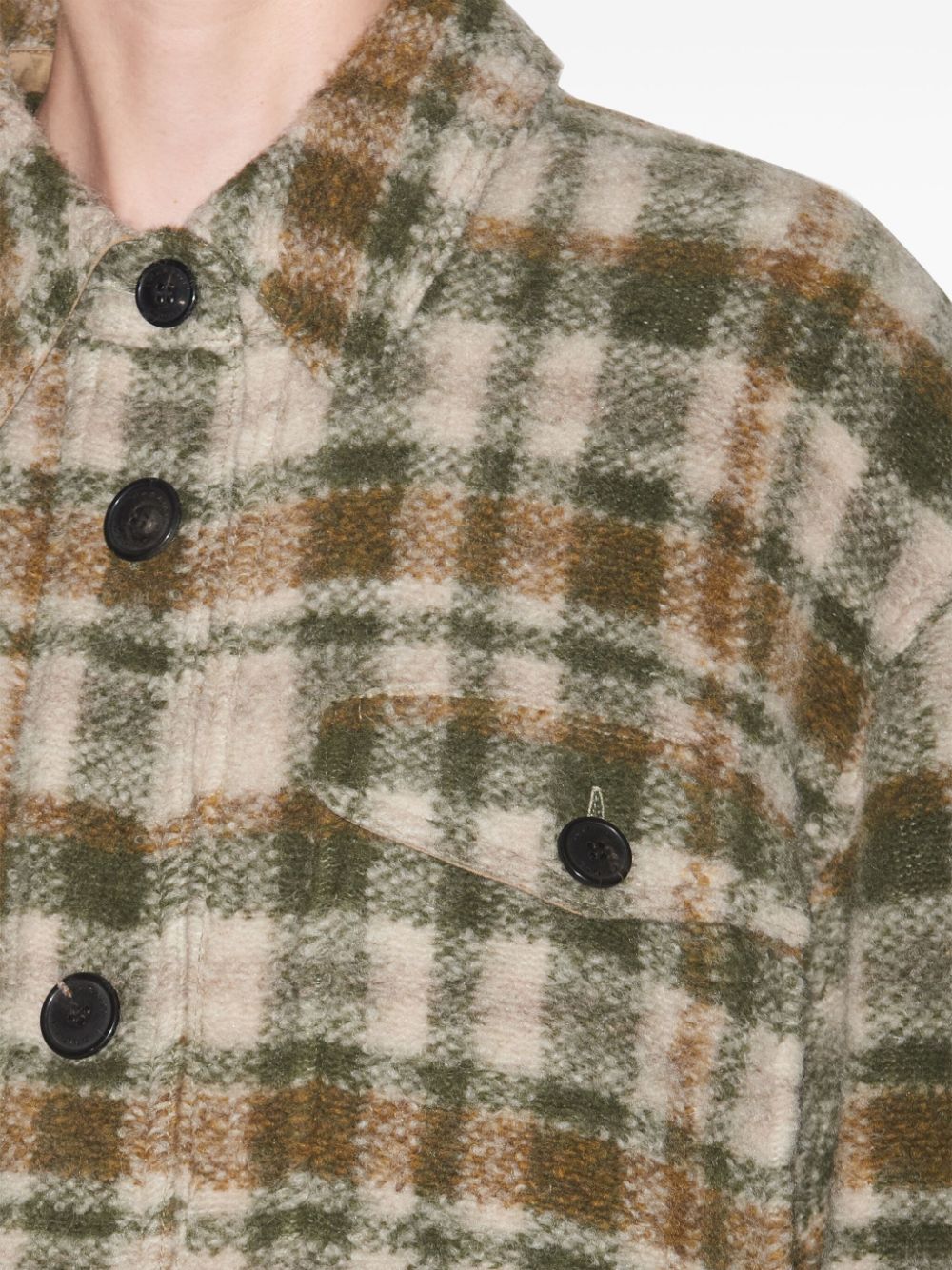 Marant Etoile Jackets Kaki Wool