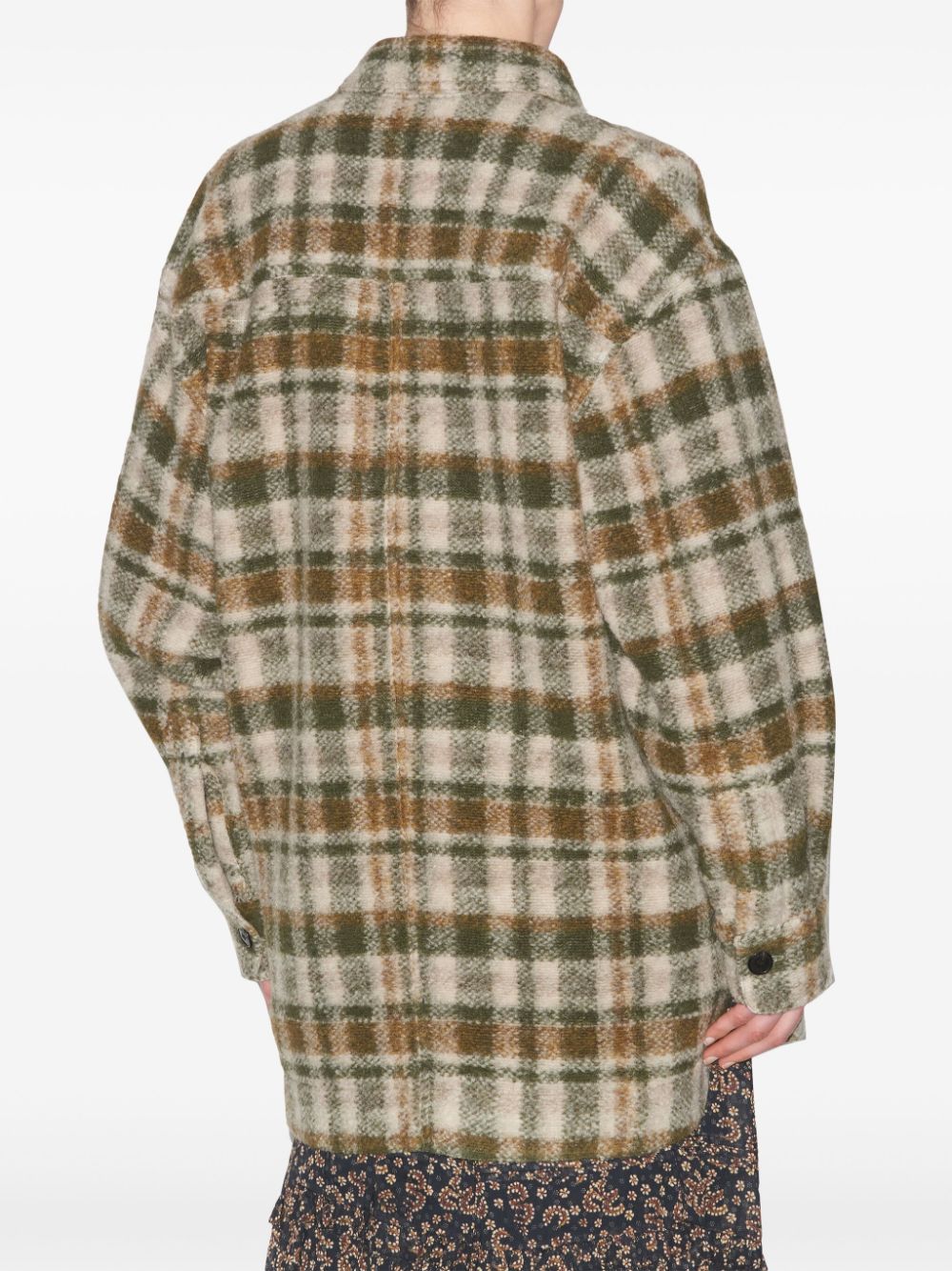 Marant Etoile Jackets Kaki Wool