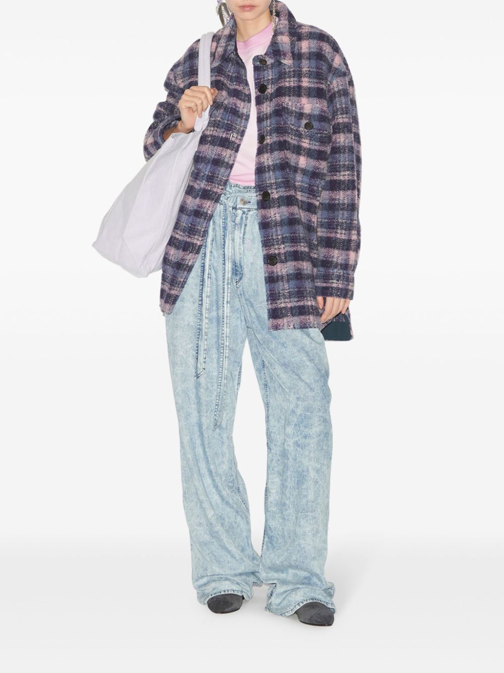 Marant Etoile Jackets Lilac Wool
