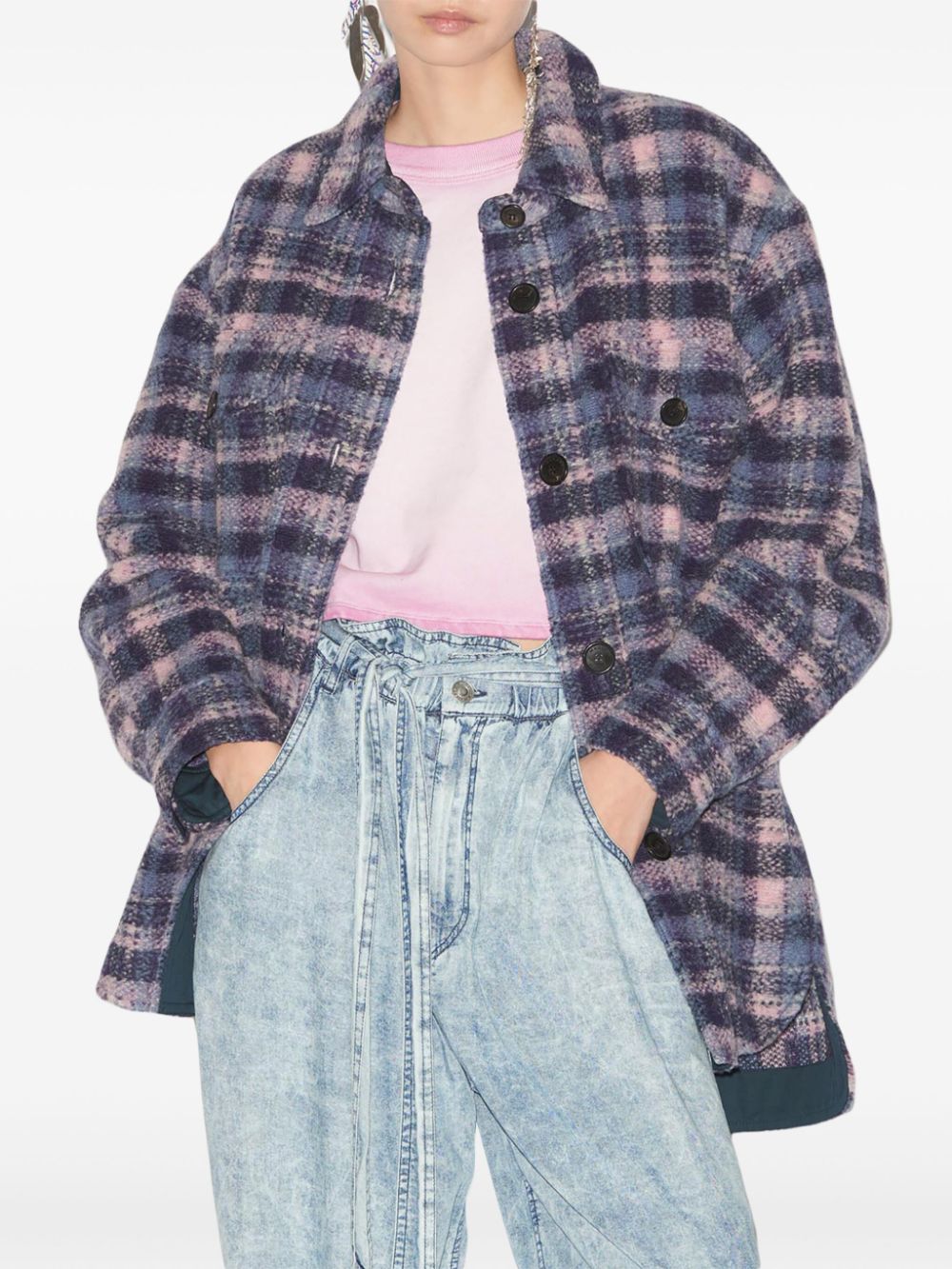 Marant Etoile Jackets Lilac Wool
