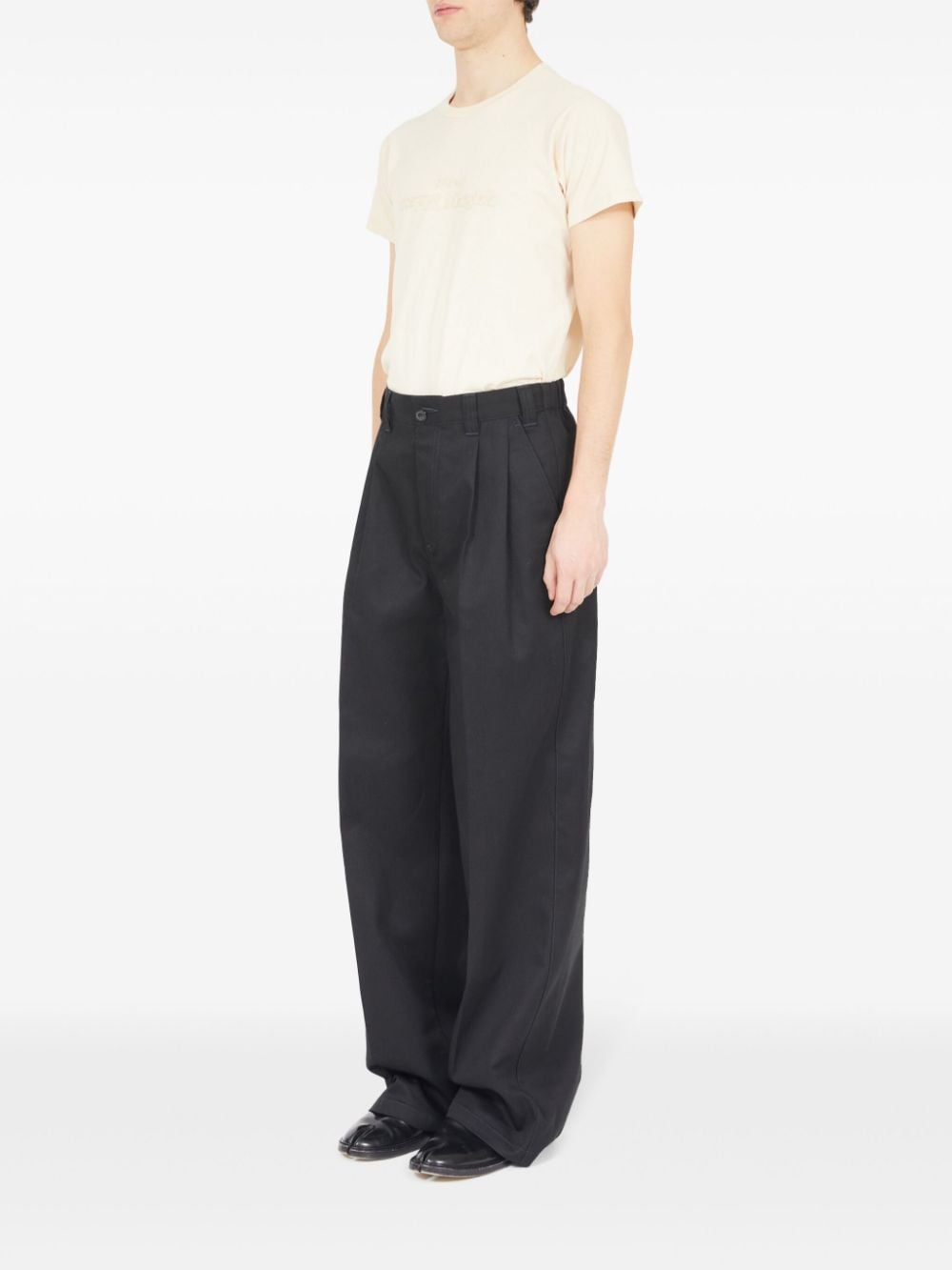 Maison Margiela Trousers Black Polyester