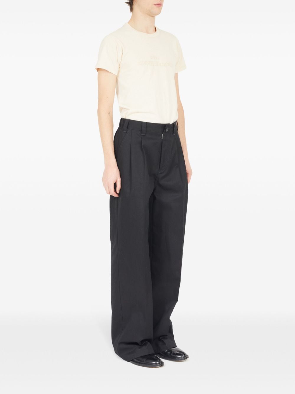 Maison Margiela Trousers Black Polyester