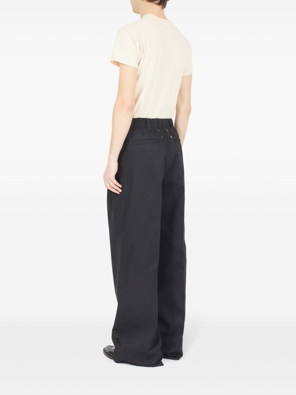 Maison Margiela Trousers Black Polyester