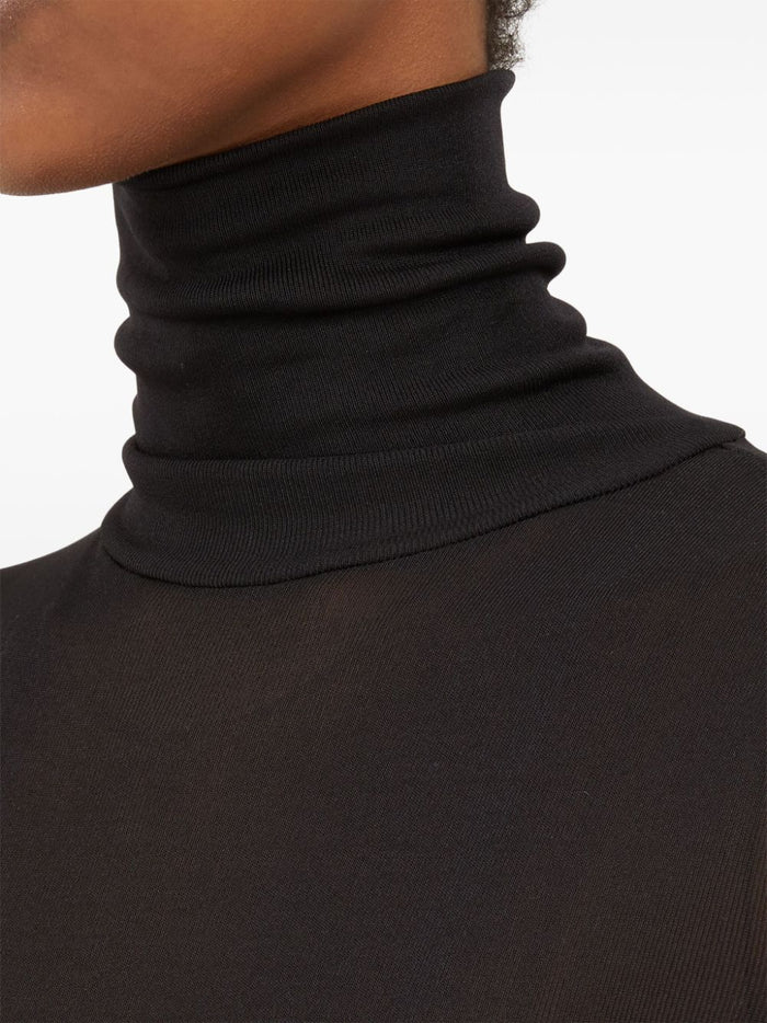 Maison Margiela Top Black Viscose