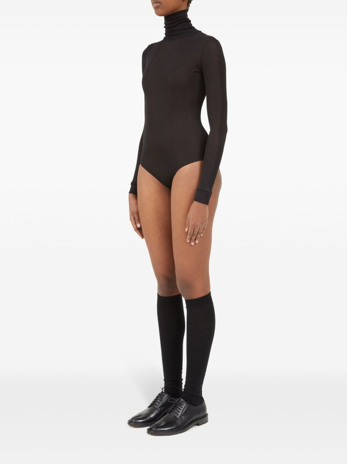 Maison Margiela Top Black Viscose
