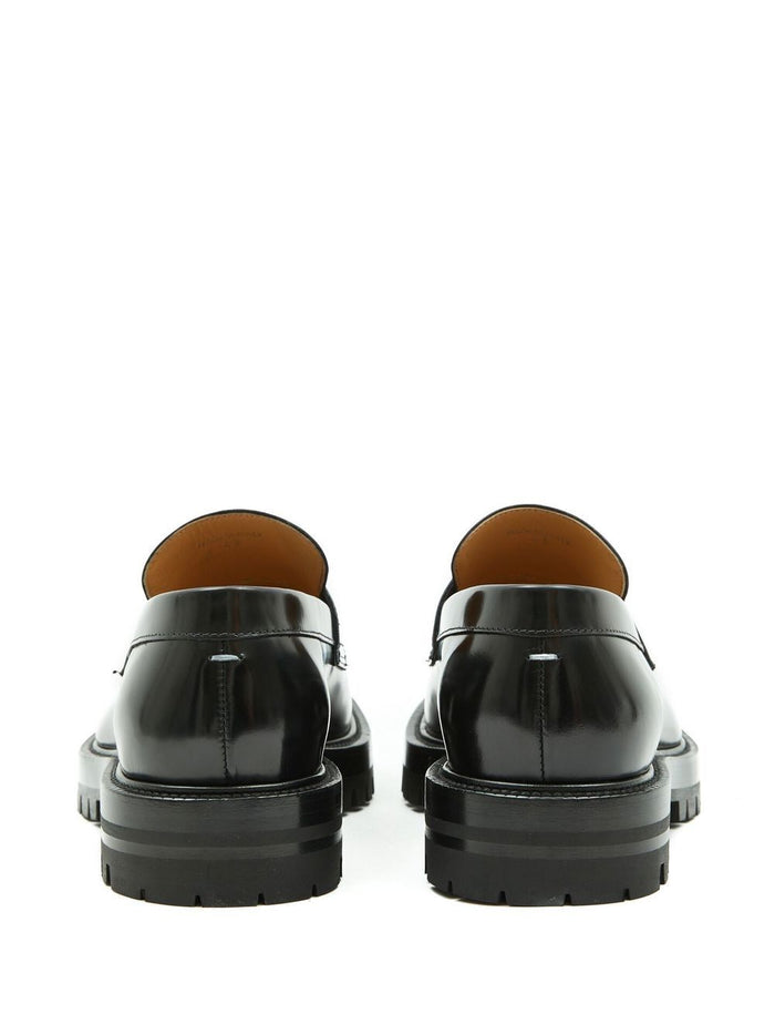 Maison Margiela Flat Shoes Black Outer: Calf Leather