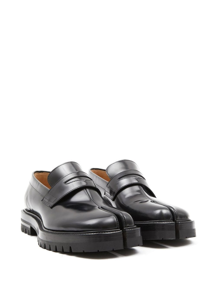 Maison Margiela Flat Shoes Black Outer: Calf Leather
