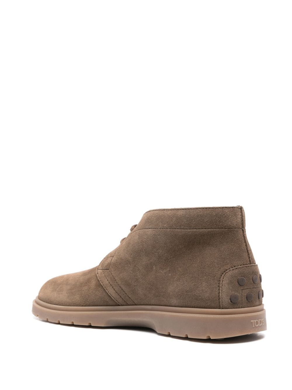 Tods Boots Brown Furs & Skins->suede100 %