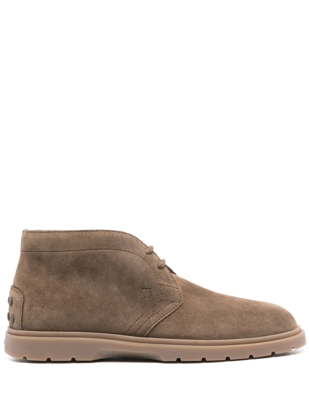 Tods Boots Brown Furs & Skins->suede100 %