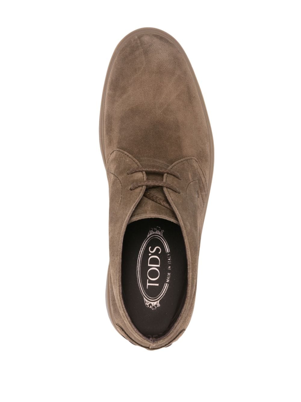 Tods Boots Brown Furs & Skins->suede100 %