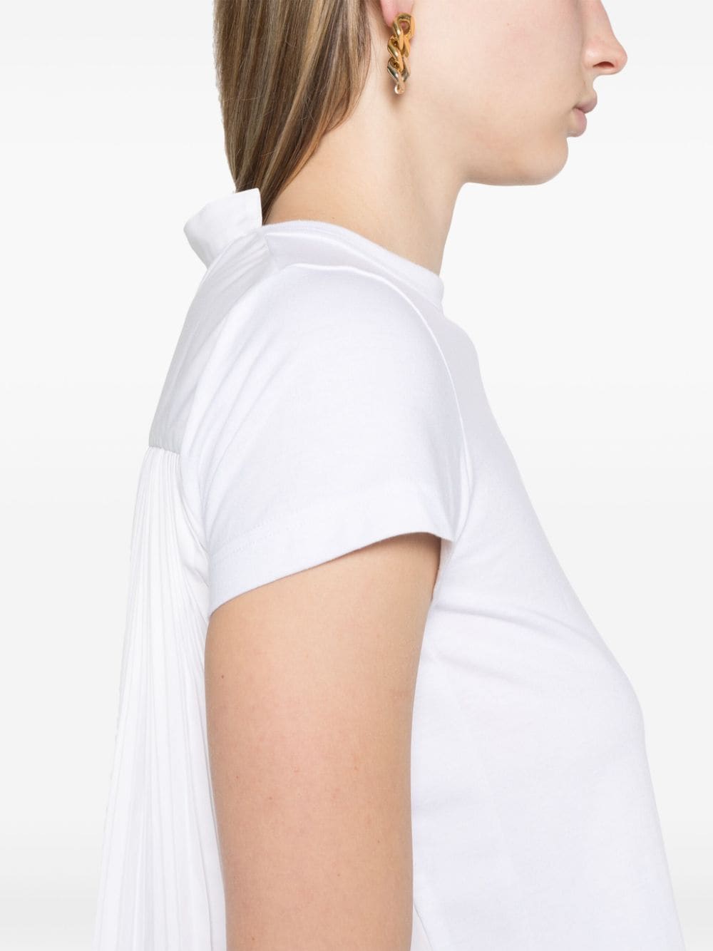 Sacai T-Shirts And Polos White Cotton