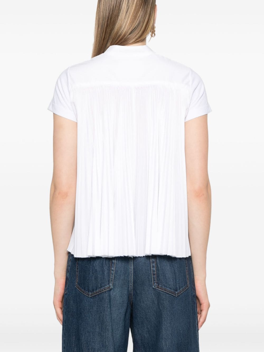 Sacai T-Shirts And Polos White Cotton