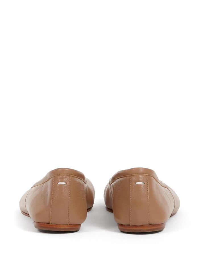Maison Margiela Flat Shoes Beige Sole: Calf Leather