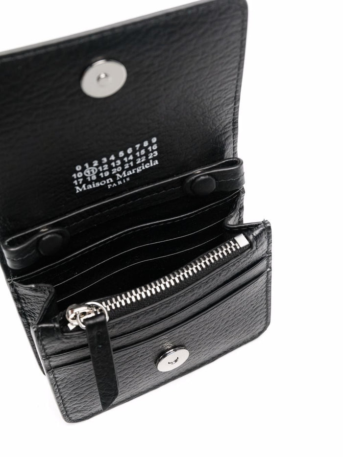 Maison Margiela Wallets Black Outer: Calf Leather