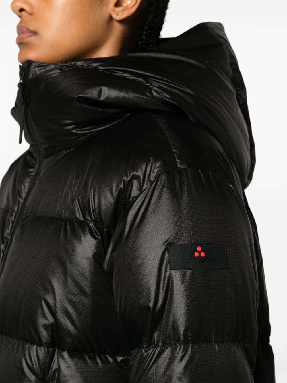 Peuterey Coats Black Lining: Polyamide