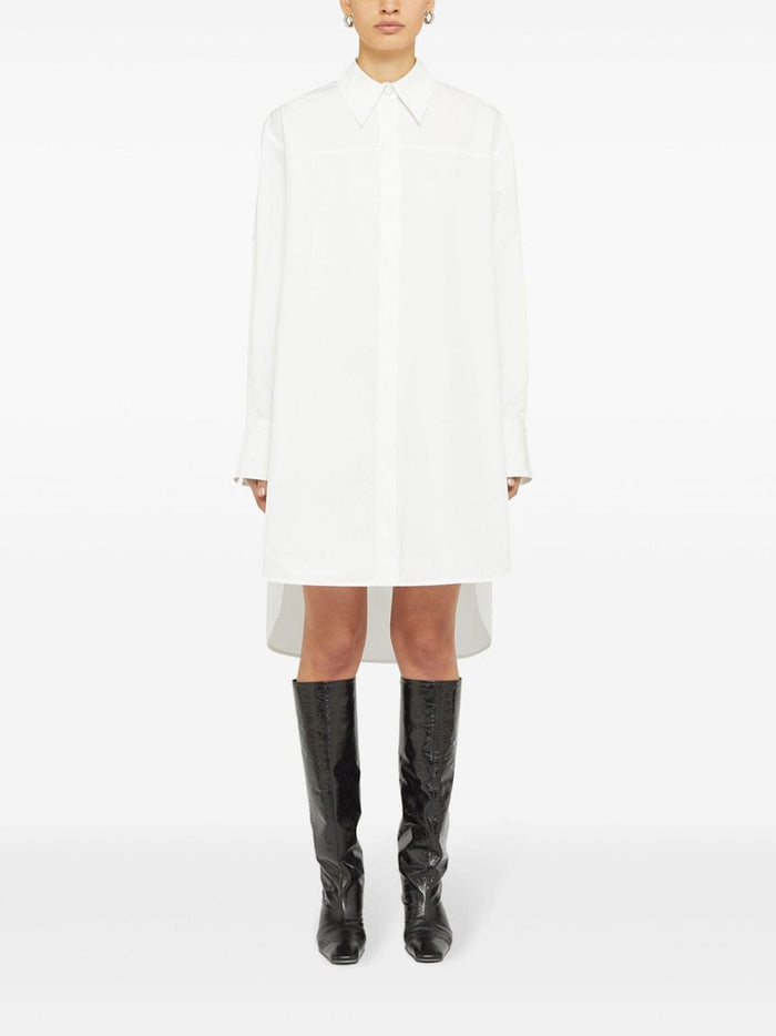 Jil Sander Dresses White Cotton