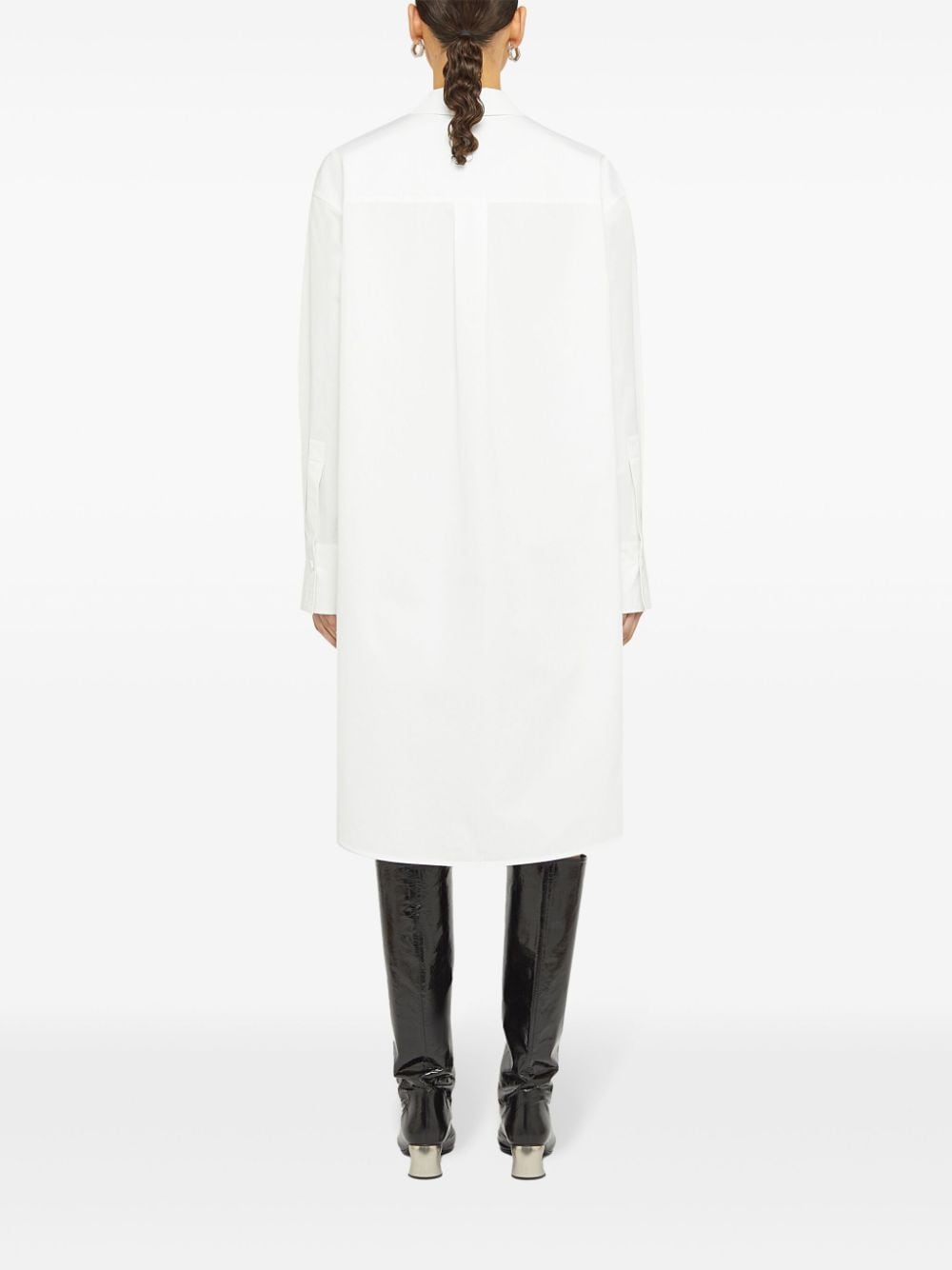 Jil Sander Dresses White Cotton