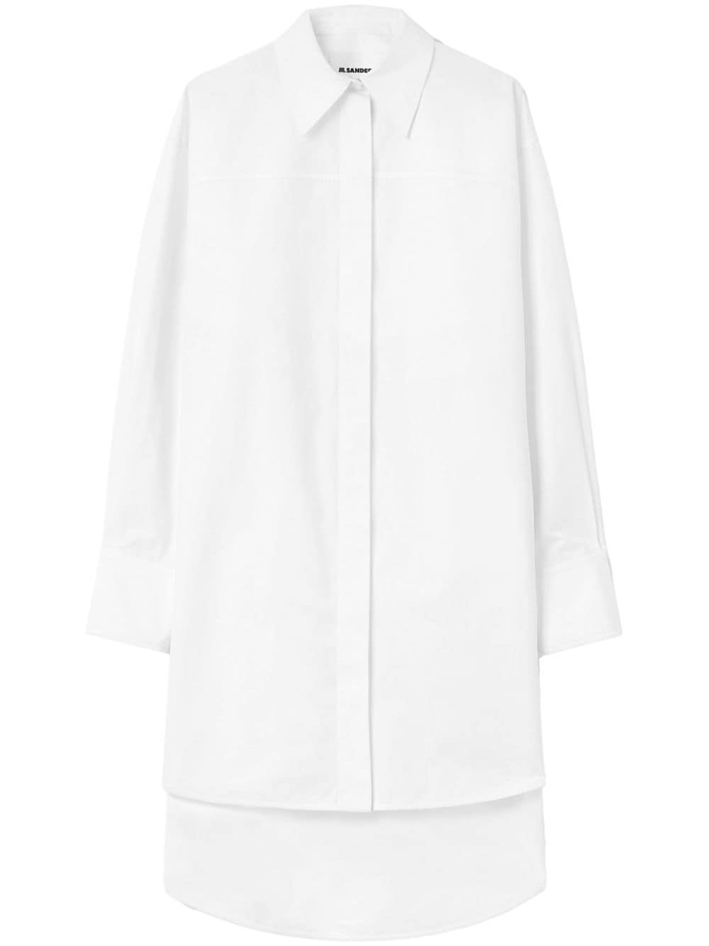 Jil Sander Dresses White Cotton
