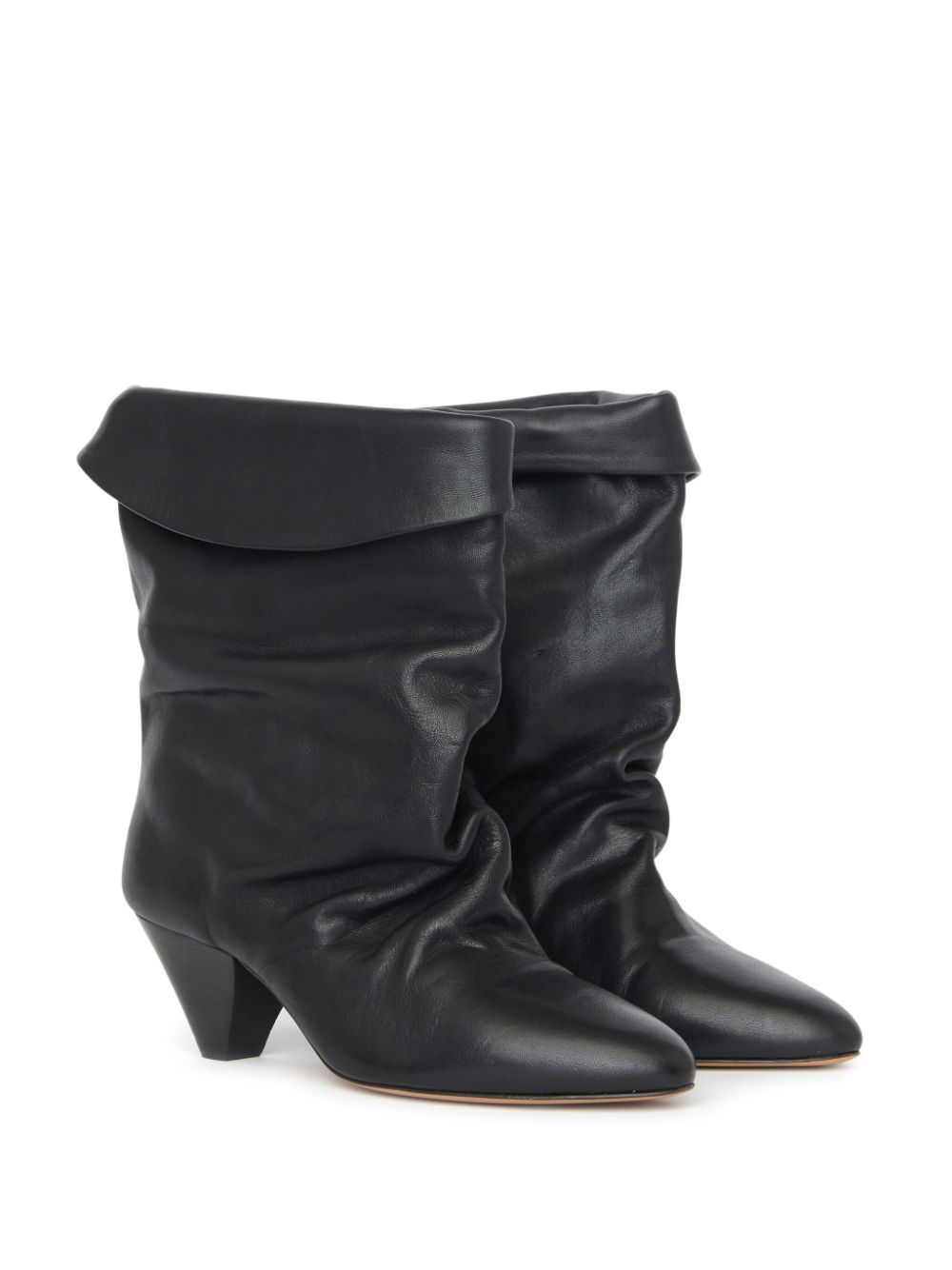 Isabel Marant Boots Black Calf Leather