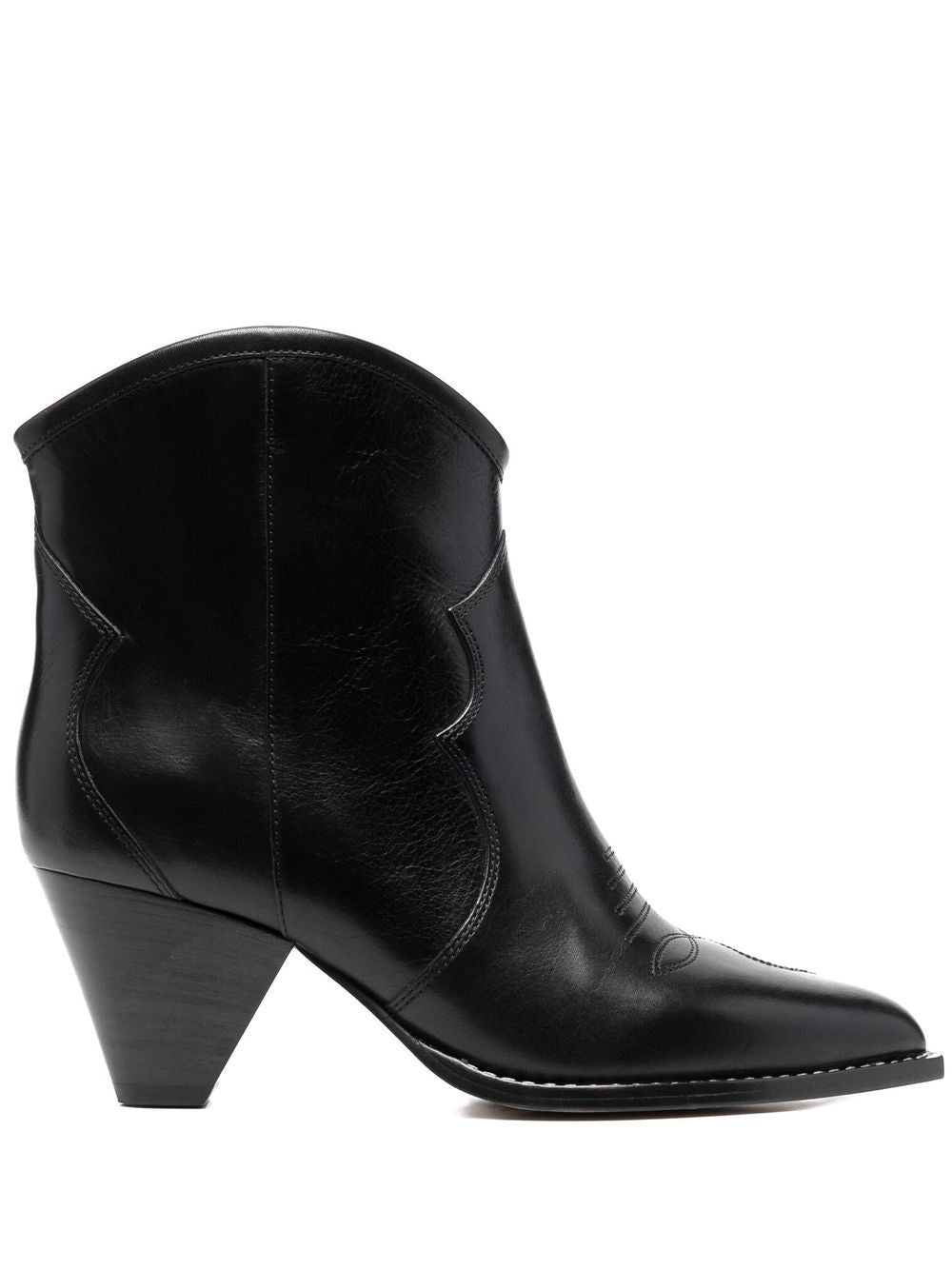 Isabel Marant Boots Black Outer: Leather