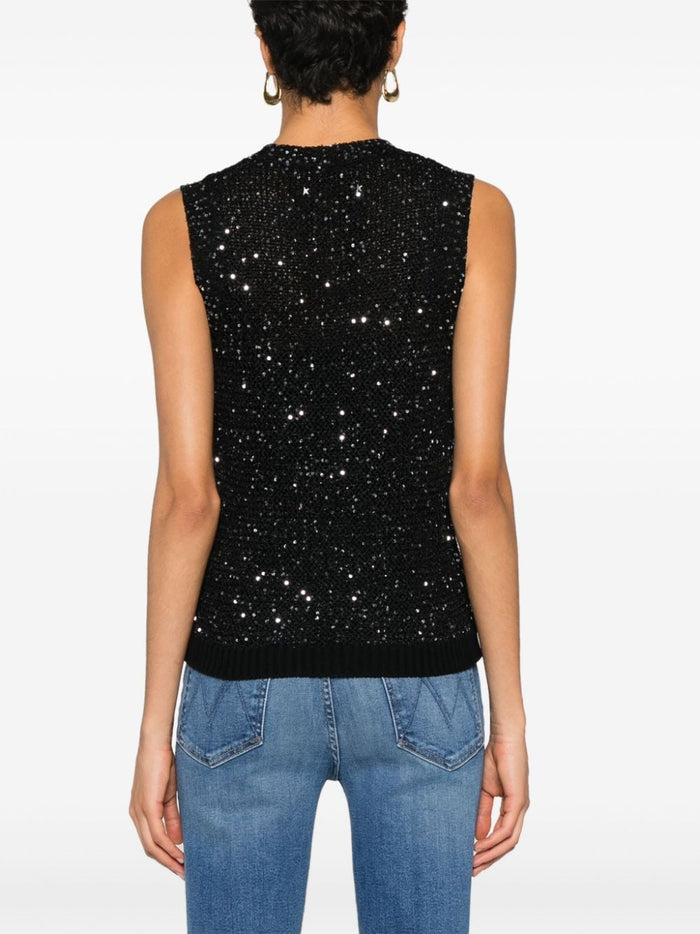 Golden Goose Sweaters Black Polyamide Cotton Elastane