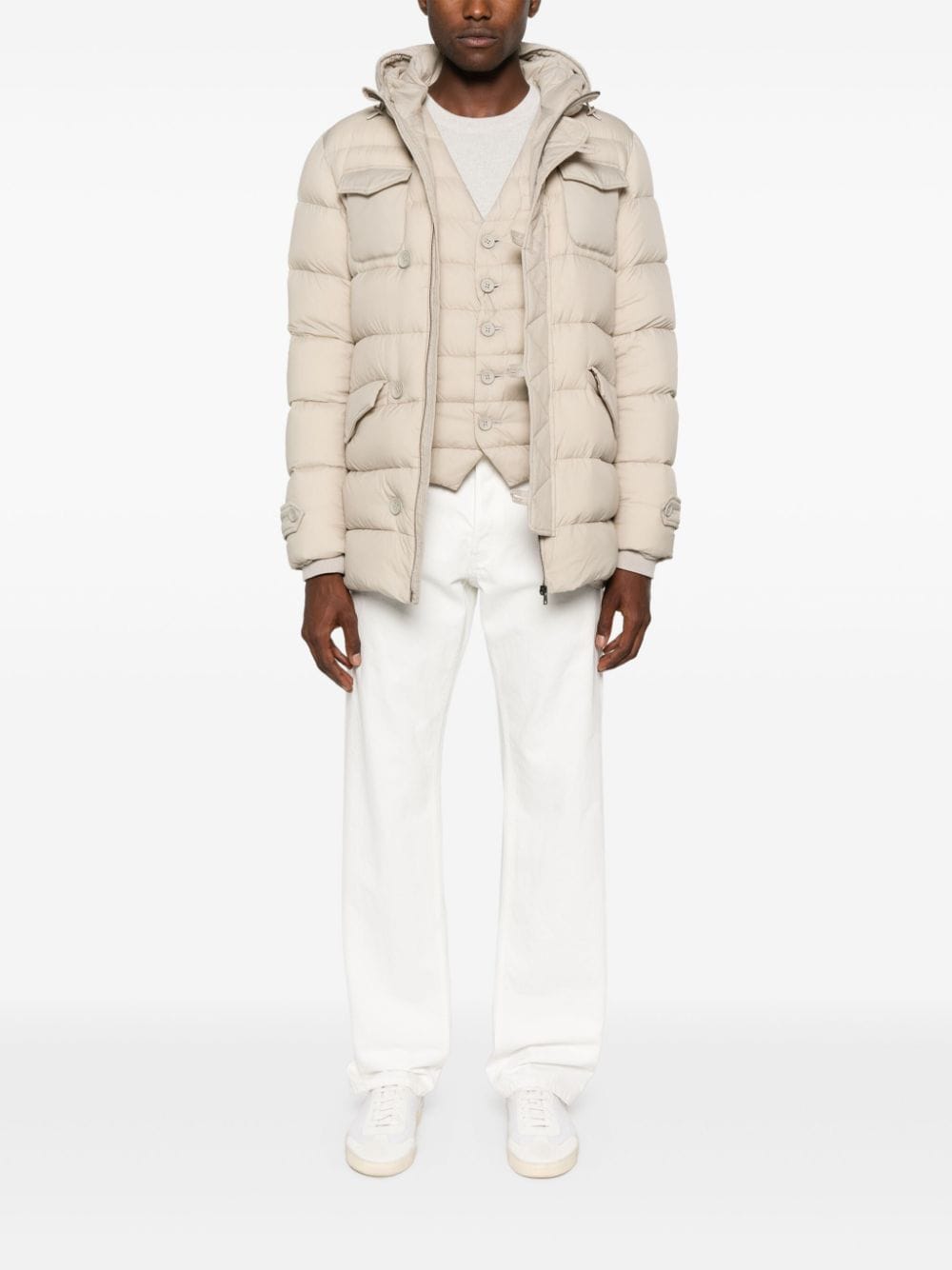 Herno Jackets Beige Polyamide