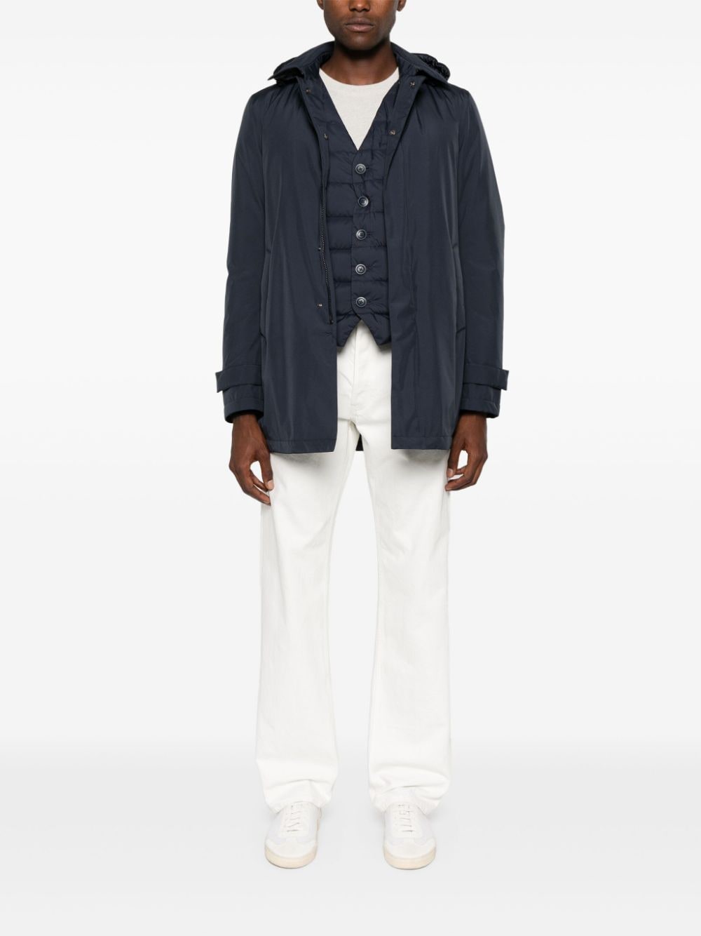 Herno Jackets Blue Polyamide