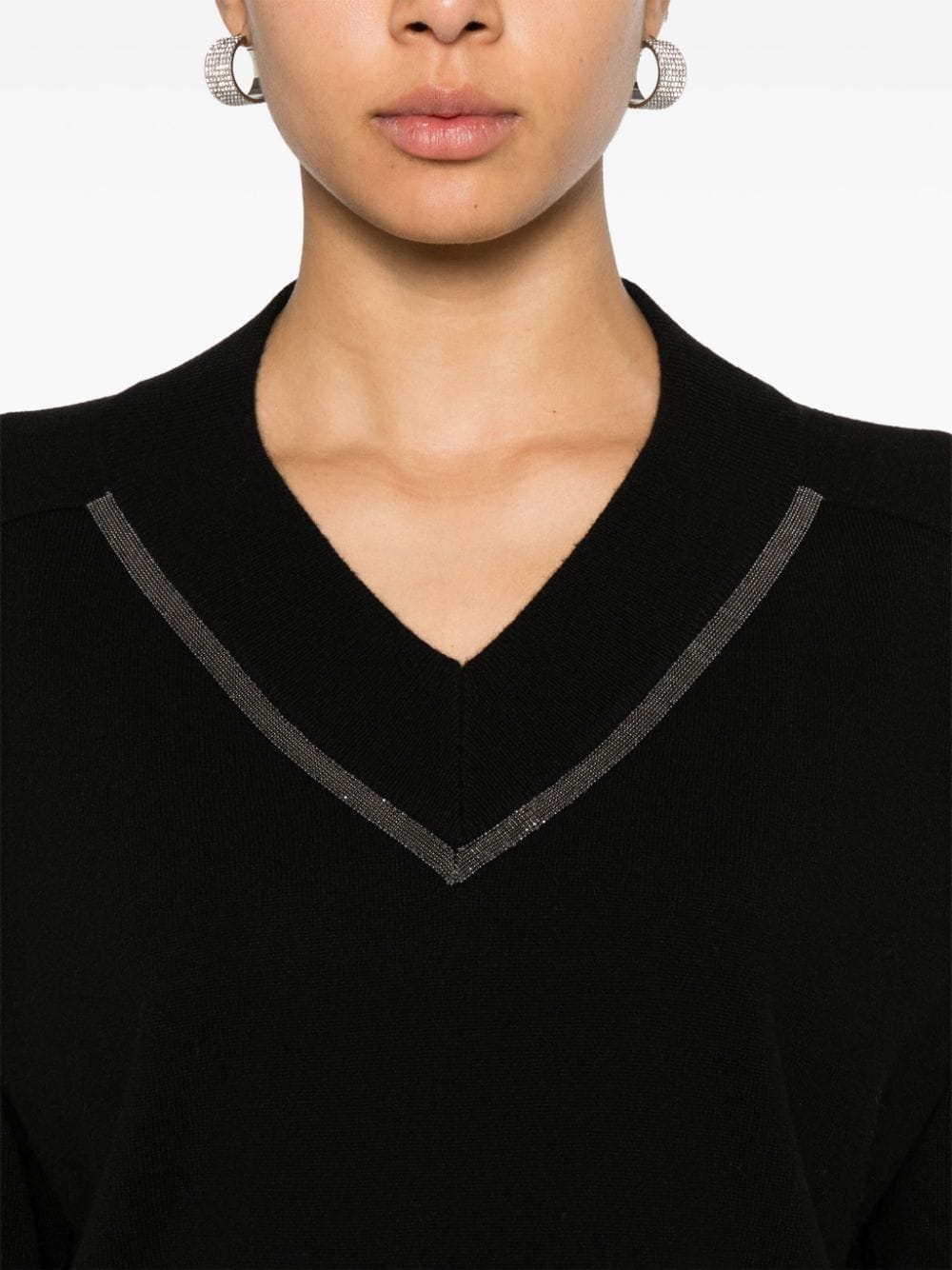 Brunello Cucinelli Sweaters Nero Cashmere