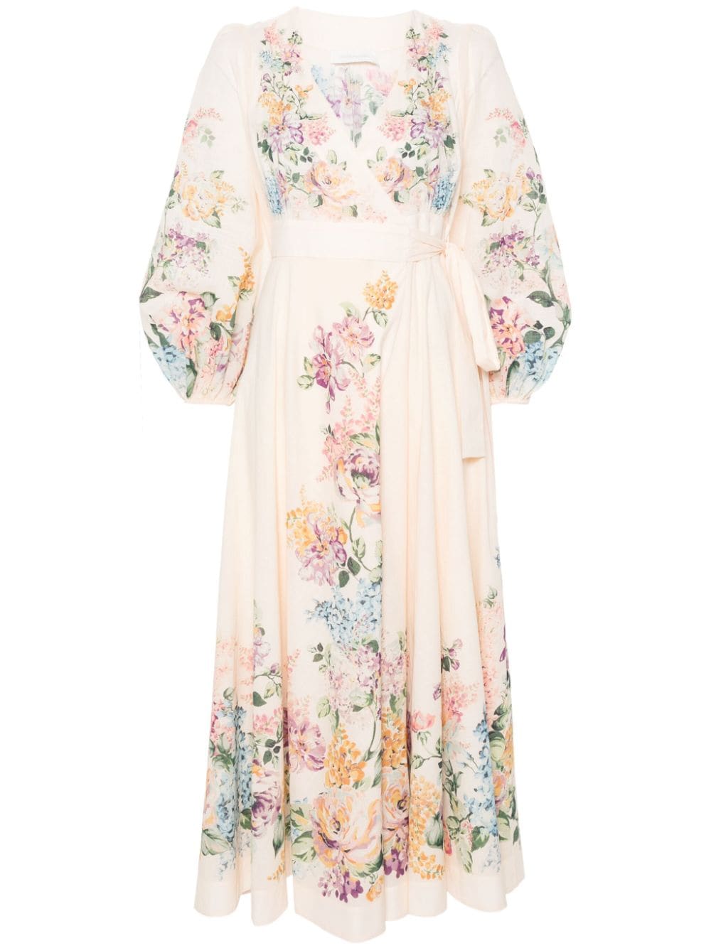 Zimmermann Dresses Beige Virgin Wool