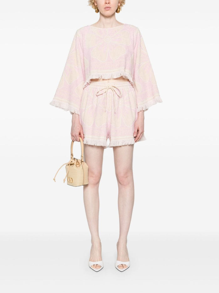 Zimmermann Top Pink Cotton