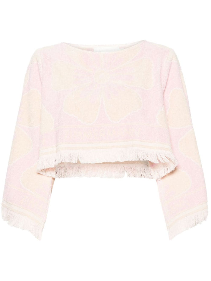 Zimmermann Top Pink Cotton