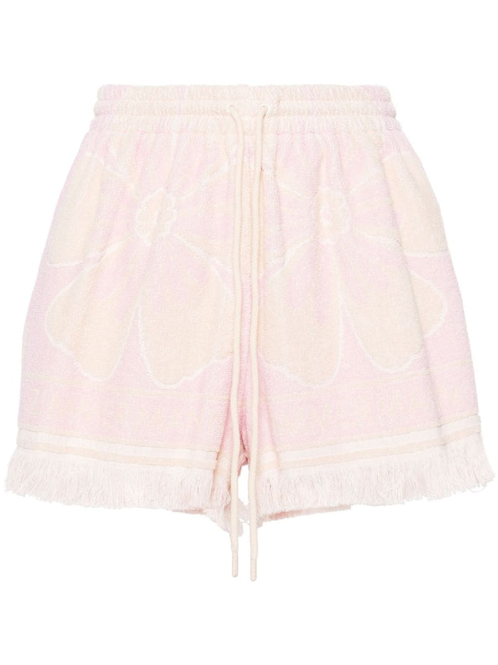 Zimmermann Shorts Pink Cotton