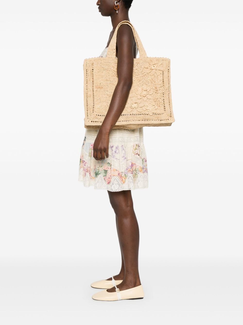 Zimmermann Bags Beige Outer: Raffia