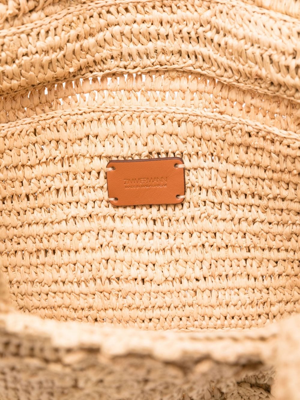 Zimmermann Bags Beige Outer: Raffia