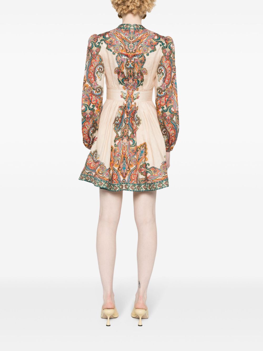 Zimmermann Dresses Multicolour Outer: Linen/flax