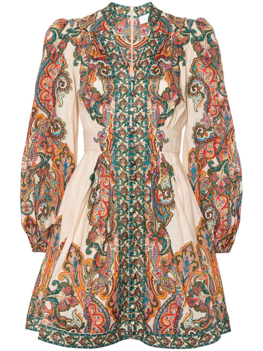 Zimmermann Dresses Multicolour Outer: Linen/flax