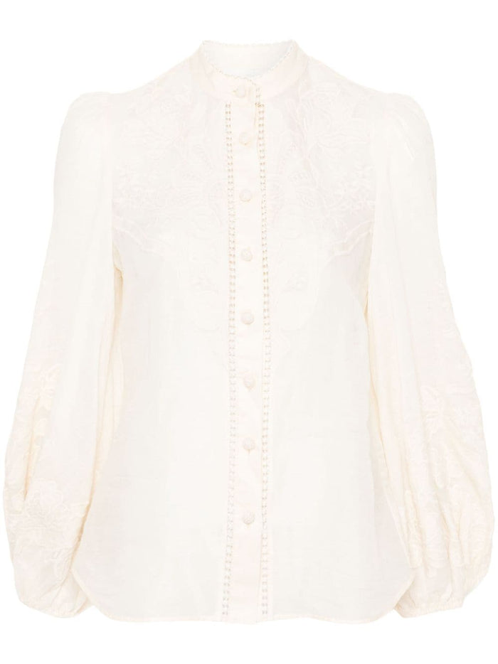 Zimmermann Shirts Beige Polyester