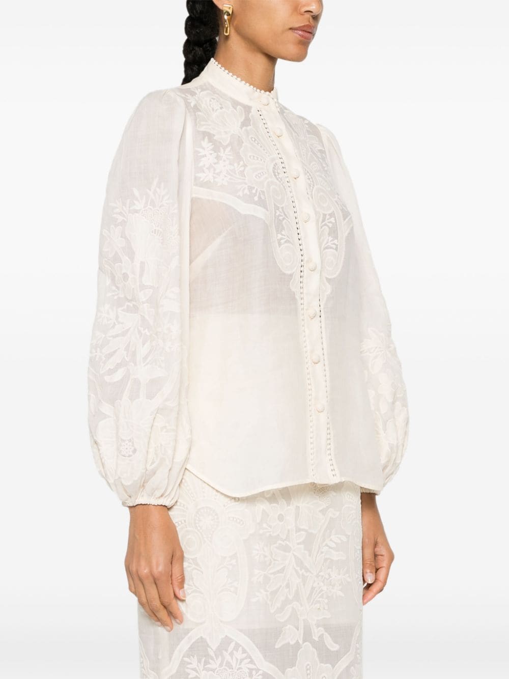 Zimmermann Shirts Beige Polyester