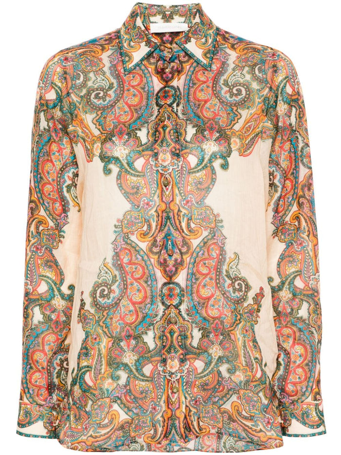 Zimmermann Shirts Multicolour Ramie