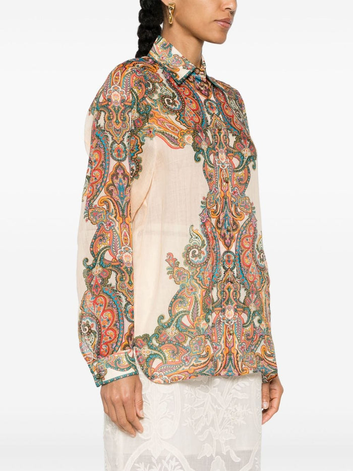 Zimmermann Shirts Multicolour Ramie