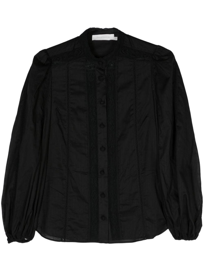 Zimmermann Shirts Black Cotton