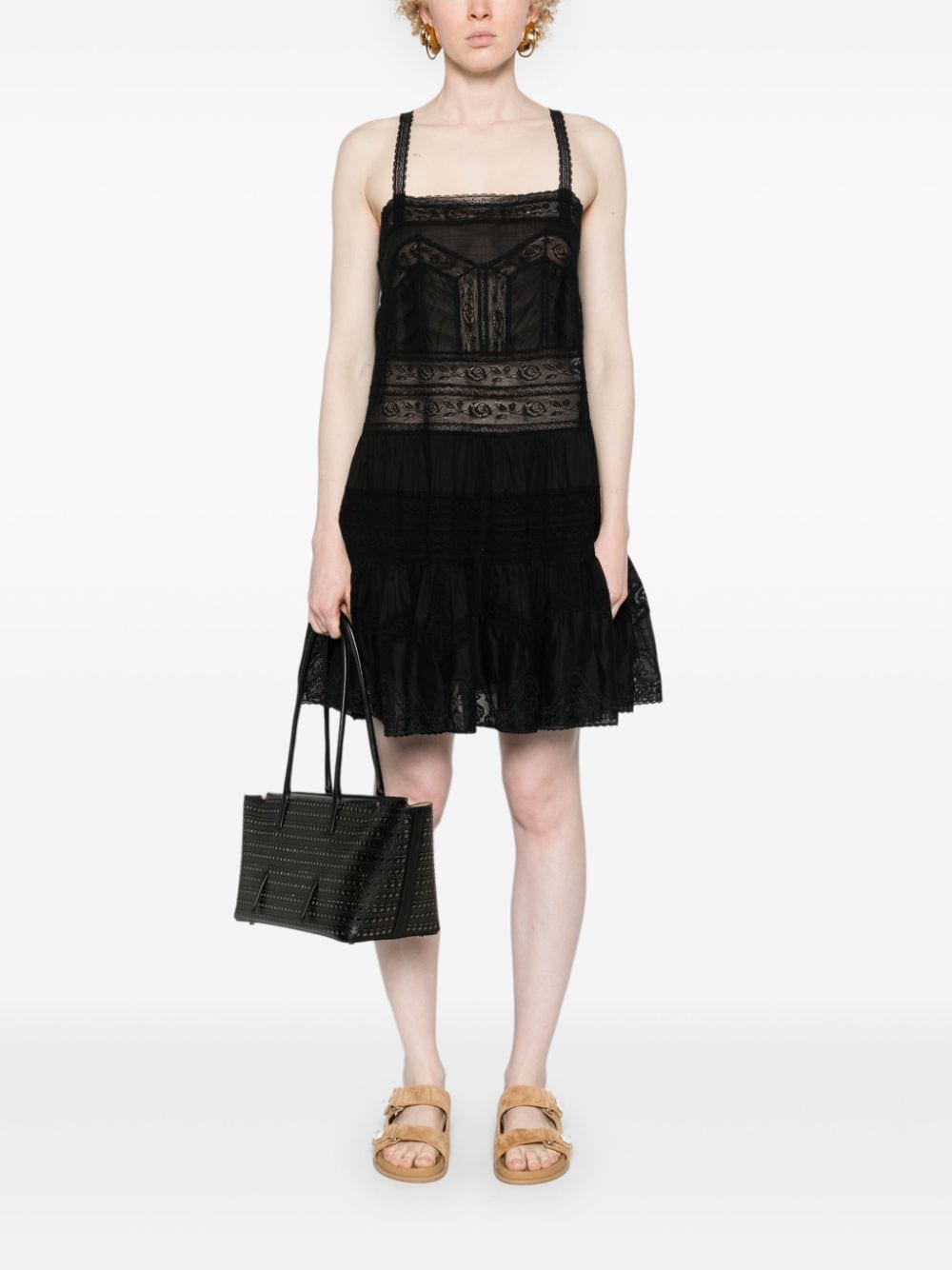 Zimmermann Dresses Black Outer: Cotton
