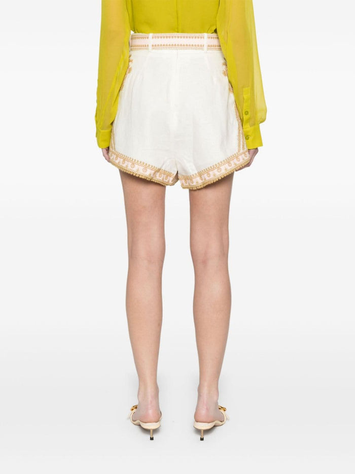 Zimmermann Shorts Beige Lining: Cotton