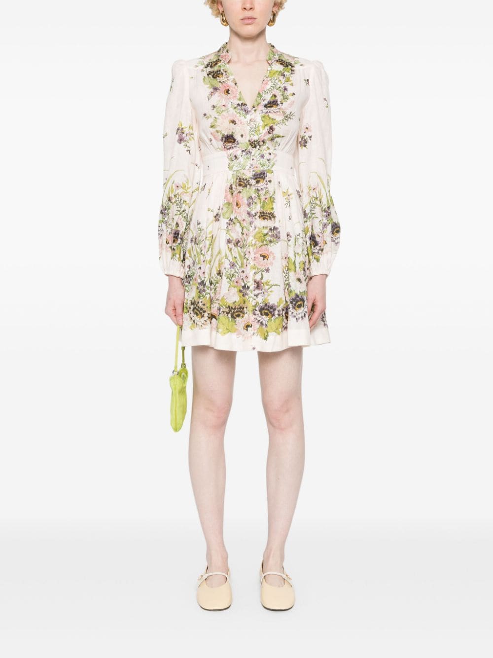 Zimmermann Dresses Beige Linen